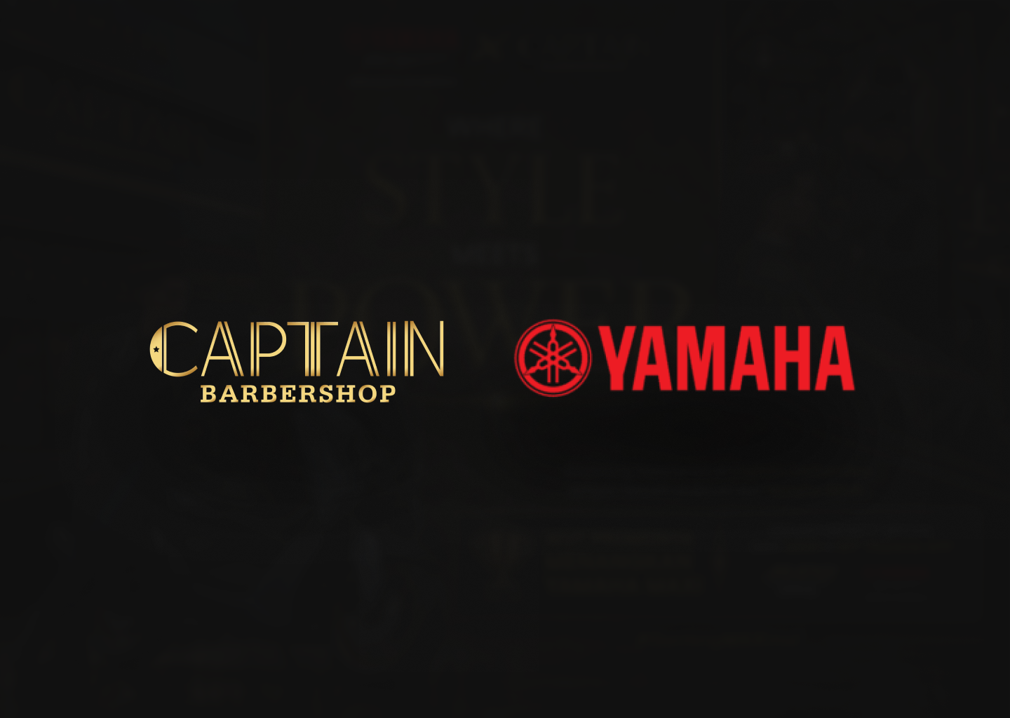 Captain Barbershop × Yamaha